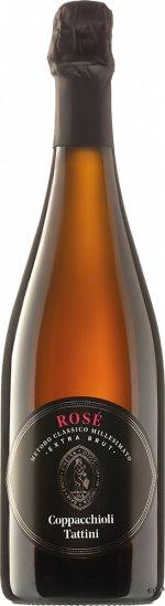 2020 Spumante Metodo Classico Rosé Pas Dosé Millesimato extra brut Bio - Coppacchioli Tattini
