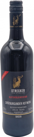 2020 Roter Bur Spätburgunder Rotwein Spätlese Barrique trocken - Weinkellerei Hirschen Glottertal