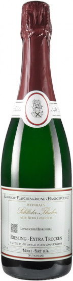 2021 Longuicher Maximiner Herrenberg Riesling Winzersekt extra trocken - Weingut Schlöder-Thielen