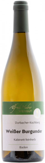 2024 Weißer Burgunder Kabinett feinherb - Weingut Alfred Huber