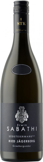 2023 Ried Jägerberg Grauburgunder trocken Bio - Weingut Erwin Sabathi