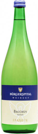2025 Bacchus feinherb 1,0 L - Stiftung Bürgerspital zum Hl. Geist Weingut