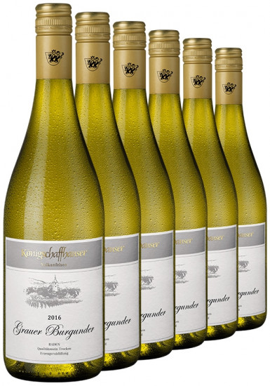 Vulkanfelsen Grauer Burgunder-Paket - Winzergenossenschaft Königschaffhausen-Kiechlinsbergen