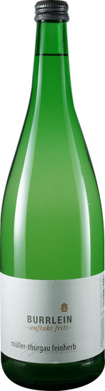 2024 Auftakt Fritz Müller-Thurgau feinherb 1,0 L - Winzerhof Burrlein