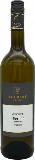 2025 Winnender Riesling - Sandstein - Ortswein, trocken - Weingut Hartmut Luckert