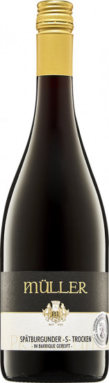 2017 Spätburgunder - trocken - Barrique gereift - Weingut Axel Müller
