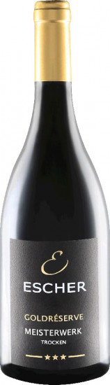 2022 Meisterwerk Rotweincuvée -2.Platz Falstaff Rotweincuvées trocken - Weingut Escher