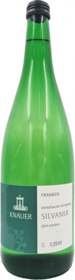 2025 Silvaner trocken 1,0 L - Weingut Knauer