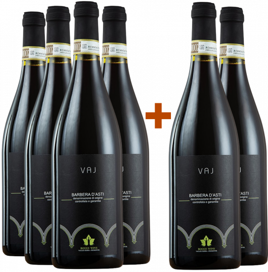 5+1 Paket Vaj Barbera D’Asti DOCG - Bogge Wine
