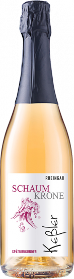 2023 SCHAUMKRONE Spätburgunder Rosé Winzersekt brut - Weingut Peter & Christine Keßler