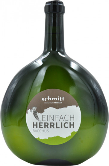 2024 Bacchus Doppel-Magnum-Bocksbeutel halbtrocken 3,0 L - Weingut Schmitt Bergtheim