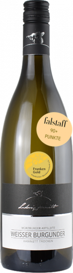 2023 Weisser Burgunder Würzburger Abtsleite Kabinett trocken - Weingut Ludwig Schmitt