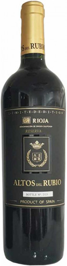 2017 Altos del Rubio Reserva Edición Limitada Rioja DOCa trocken - Viñedos y Bodegas Lyng