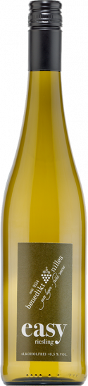 2025 easy Riesling - Alkoholfrei unter 0,5% Vol. trocken - Weingut Benedikt Nilles