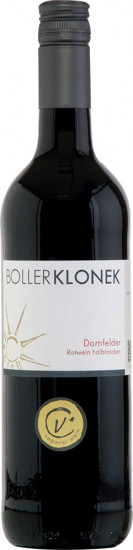 2019 Dornfelder halbtrocken - Weingut Boller Klonek