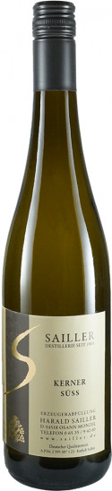 2022 KERNER süß - Weingut-Destillerie Harald Sailler