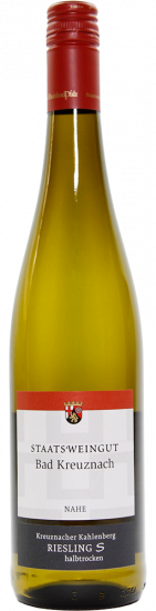 2024 Kreuznacher Kahlenberg Riesling -S- halbtrocken - Staatsweingut Bad Kreuznach