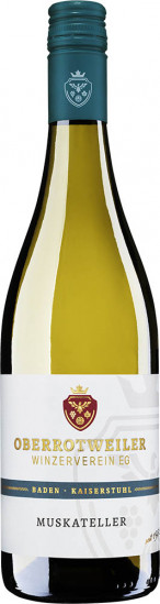 2025 Muskateller, feinfruchtig, 0,75 L, Region Kaiserstuhl, Baden lieblich - Oberrotweiler Winzerverein