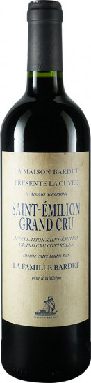 2019 Maison Bardet Saint Emilion Grand Cru AOP trocken - Maison Bardet