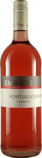 2021 Portugieser Rosé feinherb 1,0 L - Weingut Jürgen Emrich