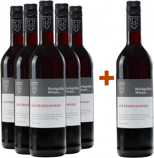 5+1 Paket Tagwerk Spätburgunder - Markgräfler Winzer  