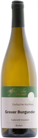 2024 Grauer Burgunder Kabinett trocken - Weingut Alfred Huber