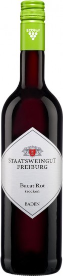 2019 Staatsweingut Bacat Rot trocken Bio - Staatsweingut Freiburg