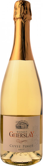 2018 Cuvée Pinot Winzersekt brut - Weingut Geierslay