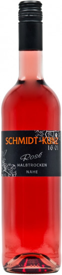 2022 Nahe Dornfelder Rosé halbtrocken - Weingut Schmidt-Kunz