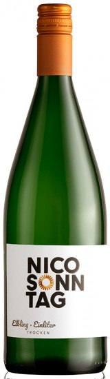 2025 Elbling Einliter trocken 1,0 L - Weingut Nico Sonntag