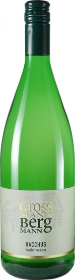 2023 Windesheimer Schloßkapelle Bacchus halbtrocken 1,0 L - Weingut Grossmann-Bergmann