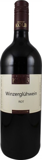 Winzerglühwein rot süß 1,0 L - Weingut Kolb