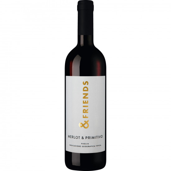 2024 Friends & Grapes Merlot-Primitivo halbtrocken - Torrevento