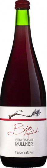 Traubensaft rot Bio 1,0 L - BIO Weinbau Müllner