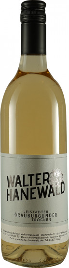 2019 Leistadter Grauer Burgunder Spätlese trocken - Weingut Walter Hanewald