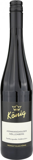 2022 Assmannshäuser Höllenberg Spätburgunder halbtrocken - Weingut Klaus u. Ursula König GbR