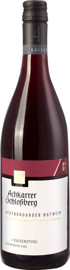 2023 Spätburgunder Schlossberg Spätlese Barrique Edition Bestes Fass trocken - Achkarrer Winzer am Schlossberg