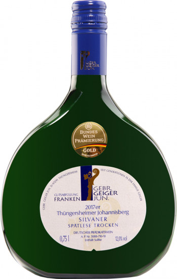 2018 Silvaner Spätlese Thüngersheimer Johannisberg trocken - Weingut Gebr. Geiger jun. 
