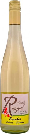 2024 Bacchus halbtrocken - Winzerfamilie Rumpel