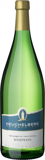 Schwaigerner Heuchelberg Weißwein halbtrocken 1,0 L - Heuchelberg Weingärtner eG