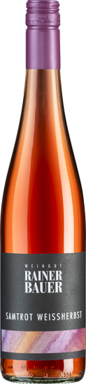 2024 Samtrot Weißherbst lieblich - Weingut Rainer Bauer