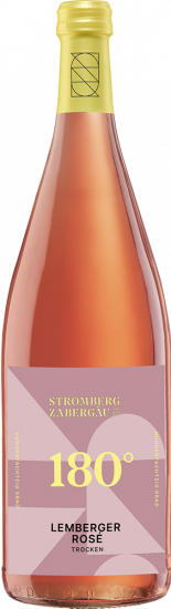 2025 180° Lemberger Rosé trocken 1,0 L - Weingärtner Stromberg-Zabergäu