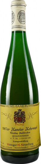 1987 Kaseler Kehrnagel Riesling halbtrocken 0,7 L - Weinhaus Neuerburg 