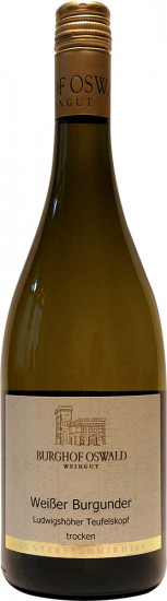 2024 Weißburgunder Ludwigshöher Teufelskopf trocken - Weingut Burghof Oswald