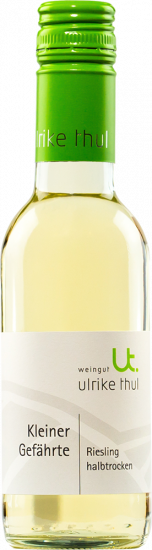 2025 kleiner GEFÄHRTE Riesling halbtrocken 0,25 L - Weingut Ulrike Thul