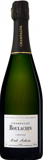 Cuvée Nature Champagne AOP brut nature - Champagne Boulachin Chaput