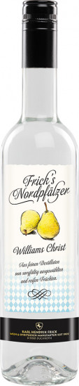 Nordpfälzer Williams Christ 0,7 L - Wein & Spirituosen Manufaktur Frick