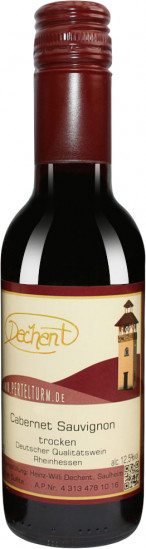 2014 Cabernet Sauvignon Holzfass   0,25L Singleflaschen trocken 0,25 L - Weingut Heinz-Willi Dechent