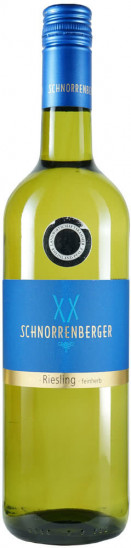 2020 Riesling feinherb - Weingut Schnorrenberger