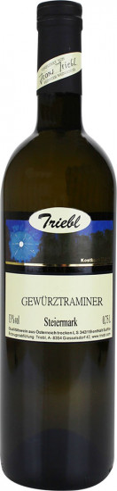 2023 Gewürztraminer halbtrocken - Weingut Triebl